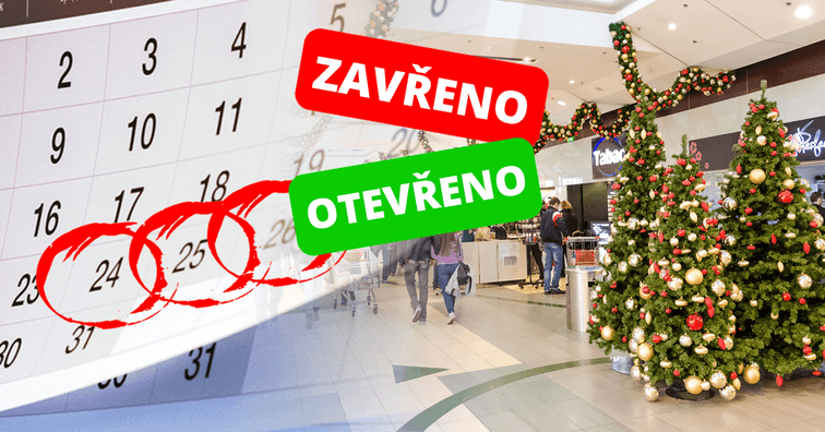 Jak jsou přes vánoční svátky otevřené obchody Jak jsou přes vánoční svátky otevřené obchody