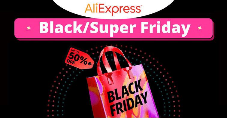 Nakupujte v akcii AliExpress Black Friday