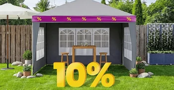 Ušetrite až 10 % na praktických záhradných a balkónových produktoch