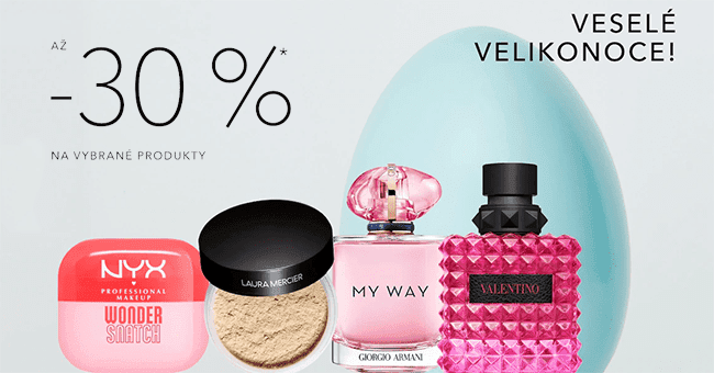 Douglas.cz – Veselé Velikonoce: Až -30 % na vybrané produkty