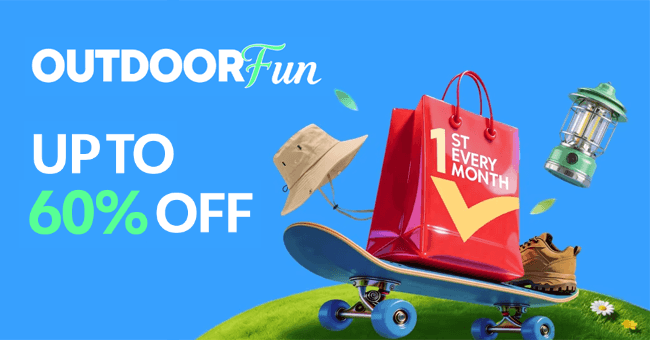 Outdoor Fun: kedvezmények akár 60 %-ig