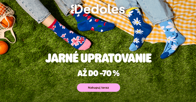 Dedoles.sk – Jarné upratovanie: Zľavy až do 70 %
