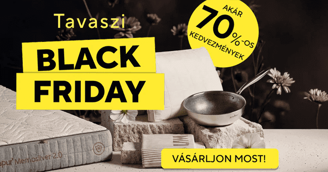 Vitapur.hu – Tavaszi Black Friday: akár 70% kedvezmény
