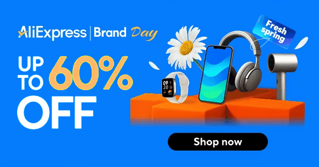 AliExpress.com – Akár 60%-os kedvezmények a népszerű márkákra