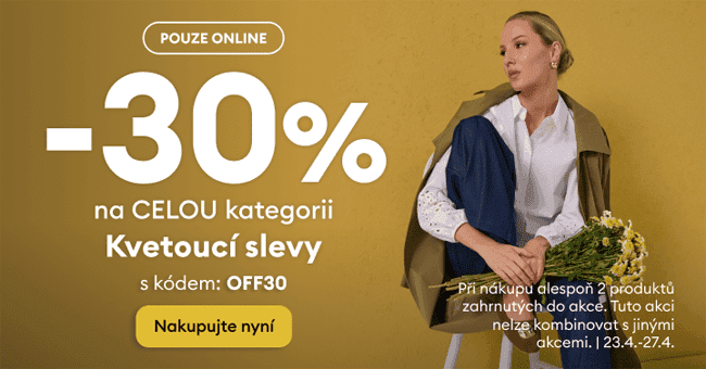 Sinsay.com – 30% slevový kód na vybrané produkty při nákupu min. 2 produktů