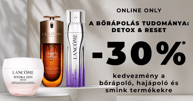 Marionnaud.hu – 30% kedvezmény a bőrápoló, hajápoló és smink termékekre