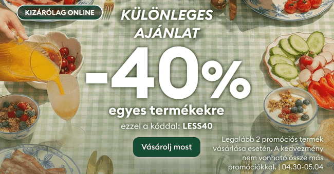 Sinsay.com – 40% kedvezmény kód a kiválasztott termékekre min. 2 termék vásárlás esetén