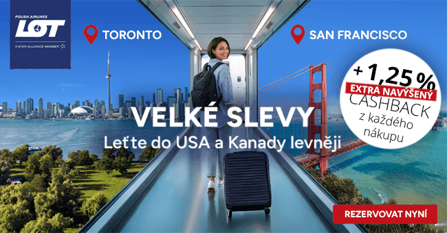 LOT.com – Leťte do USA a Kanady levněji
