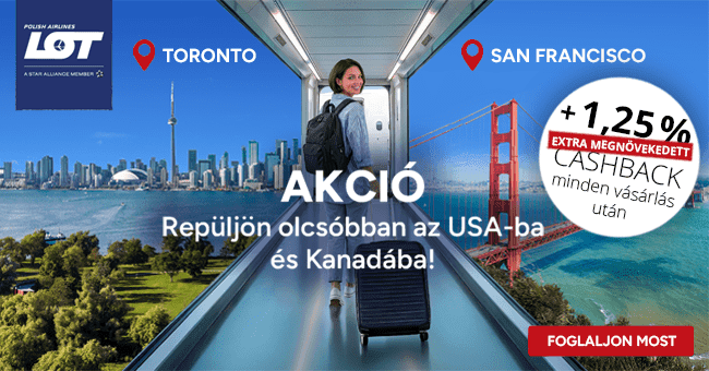 LOT.com – Repüljön olcsóbban az USA-ba és Kanadába!