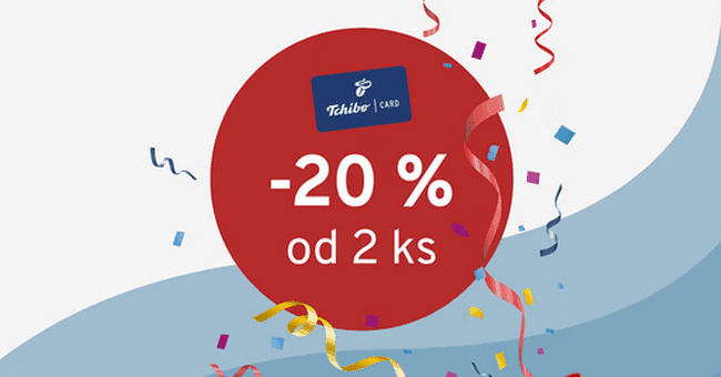 Tchibo.cz – Sleva 20 % při koupi 2 a více kusů