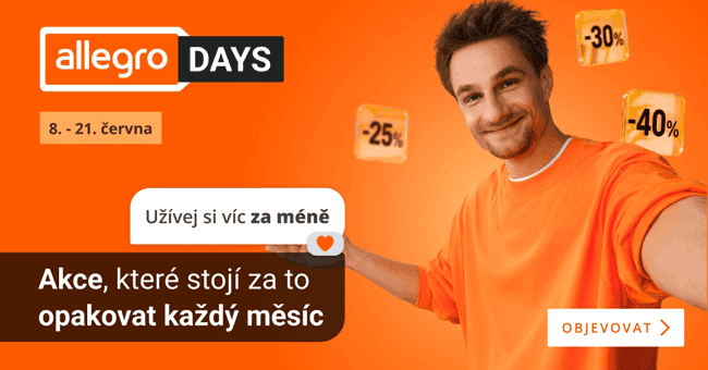 Allegro.cz – Allegro Days: Užívej si více za méně!