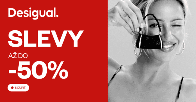 Desigual.com – Výprodej: Slevy až 50 %