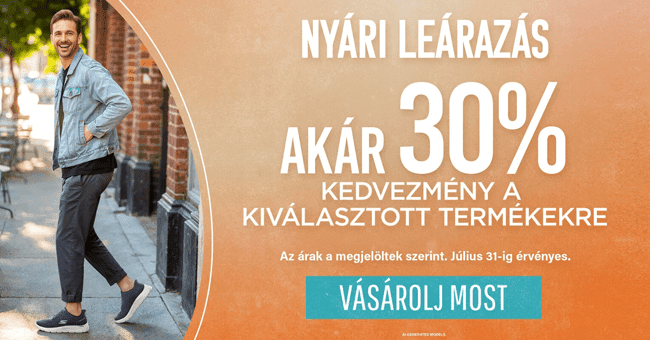 Skechers.hu – Nyári leárazás! Akár 30% KEDVEZMÉNY a kiválasztott termékekre