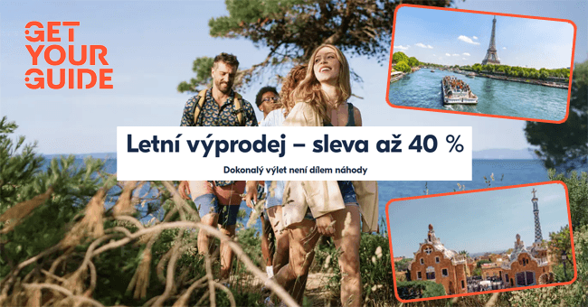 GetYourGuide.com – Získejte až 40% slevu na své příští letní dobrodružství