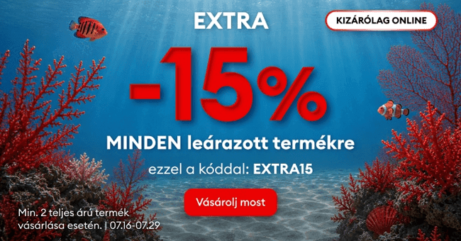 Sinsay.com – További 15% kedvezmény kód a leárazott termékekre, ha legalább 2 nem leárazott terméket vásárol