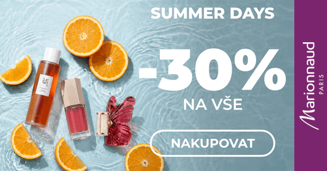 Summer Days: Sleva 30 % na parfémy, pleťovou kosmetiku a make-up