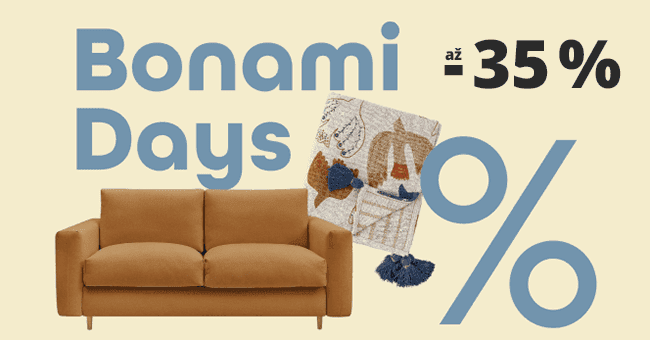 Bonami.sk – Bonami Days až -35 % – Ulovte si svoju zľavu Bonami.sk – Bonami Days až -35 % – Ulovte si svoju zľavu