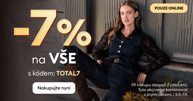Sinsay.com – 7% slevový kód na vše při nákupu minimálně 2 produktů zahrnutých do akce
