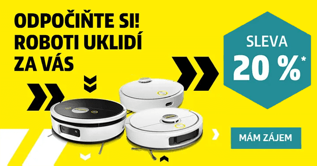 Kärcher.cz – Vybrané robotické vysavače a podlahové myčky Kärcher s 20% slevou Kärcher.cz – Vybrané robotické vysavače a podlahové myčky Kärcher s 20% slevou