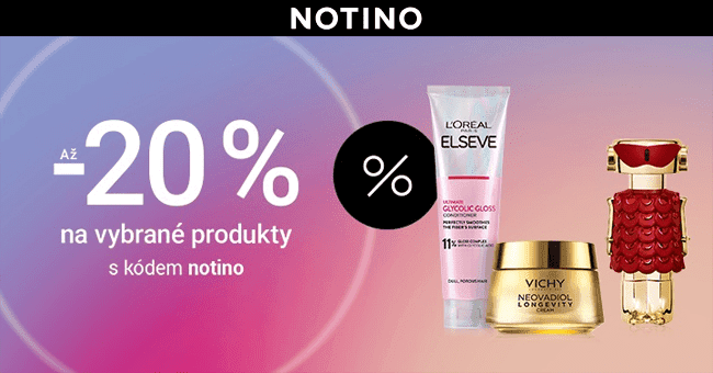 Notino.cz – Až 20% slevový kód na vybrané značky a produkty Notino.cz – Až 20% slevový kód na vybrané značky a produkty