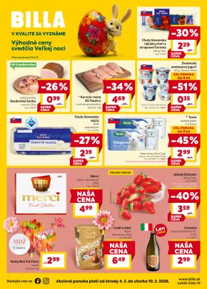 Billa leták