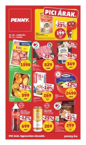 Penny Market akciós újság