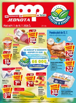 COOP Jednota leták