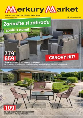 Merkury Market leták – Záhrada