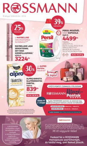 Rossmann akciós újság