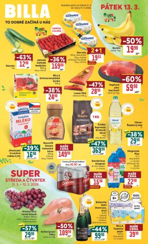 Billa leták
