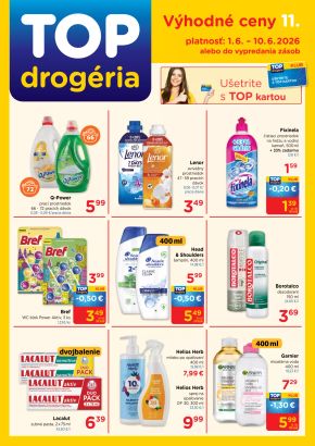 TOP drogéria leták TOP drogéria leták