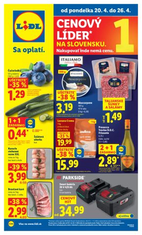 Lidl leták