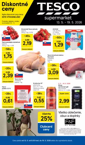 Tesco leták – Supermarket